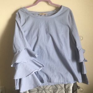 XL Kate Kasin long sleeve dress top